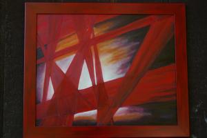 oil on panel 30 x 36